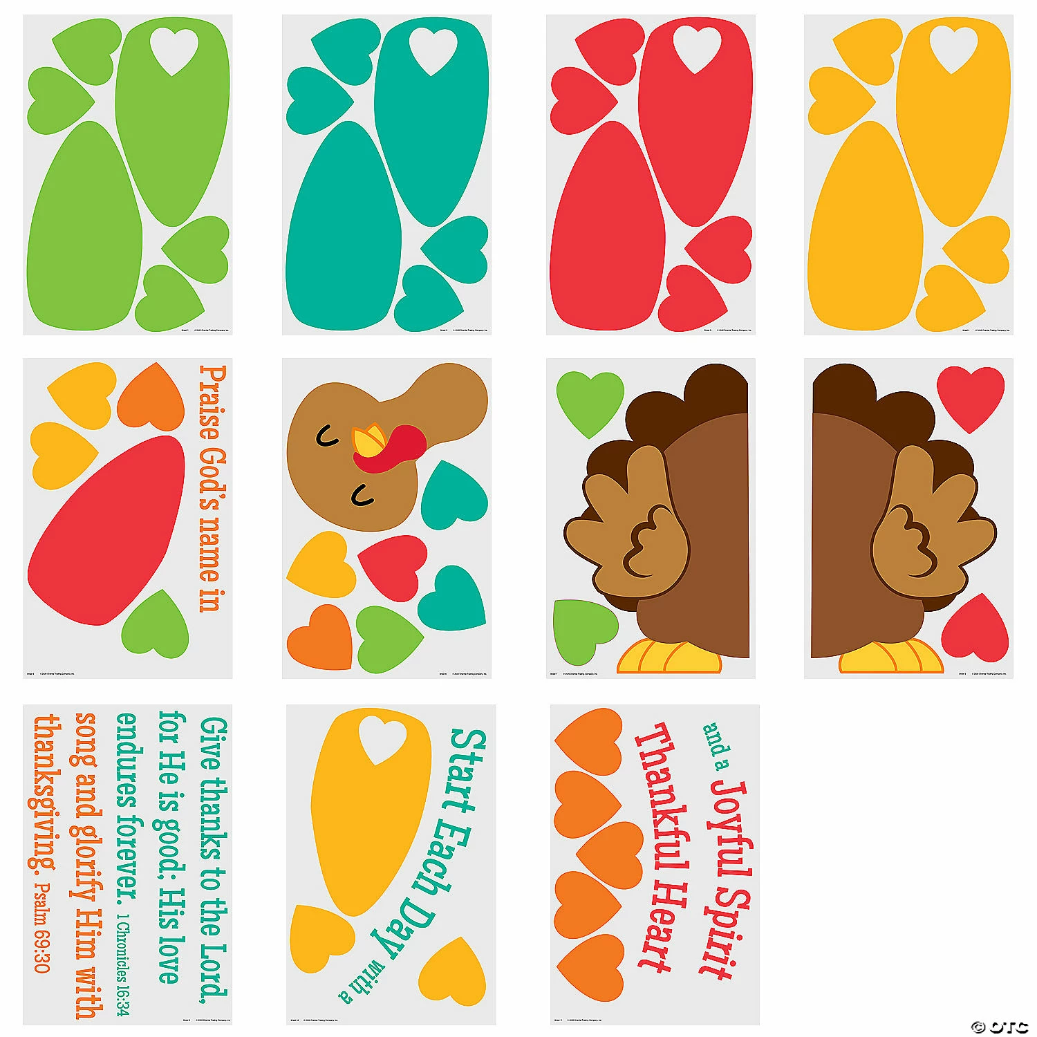 Cheap ๐ Give Thanks to the Lord Bulletin Board Set - 31 Pc. ๐ฏ - Image 2