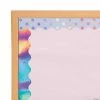 Flash Sale 🎉 Iridescent Scalloped Double-Sided Bulletin Board Borders - 12 Pc. 😍