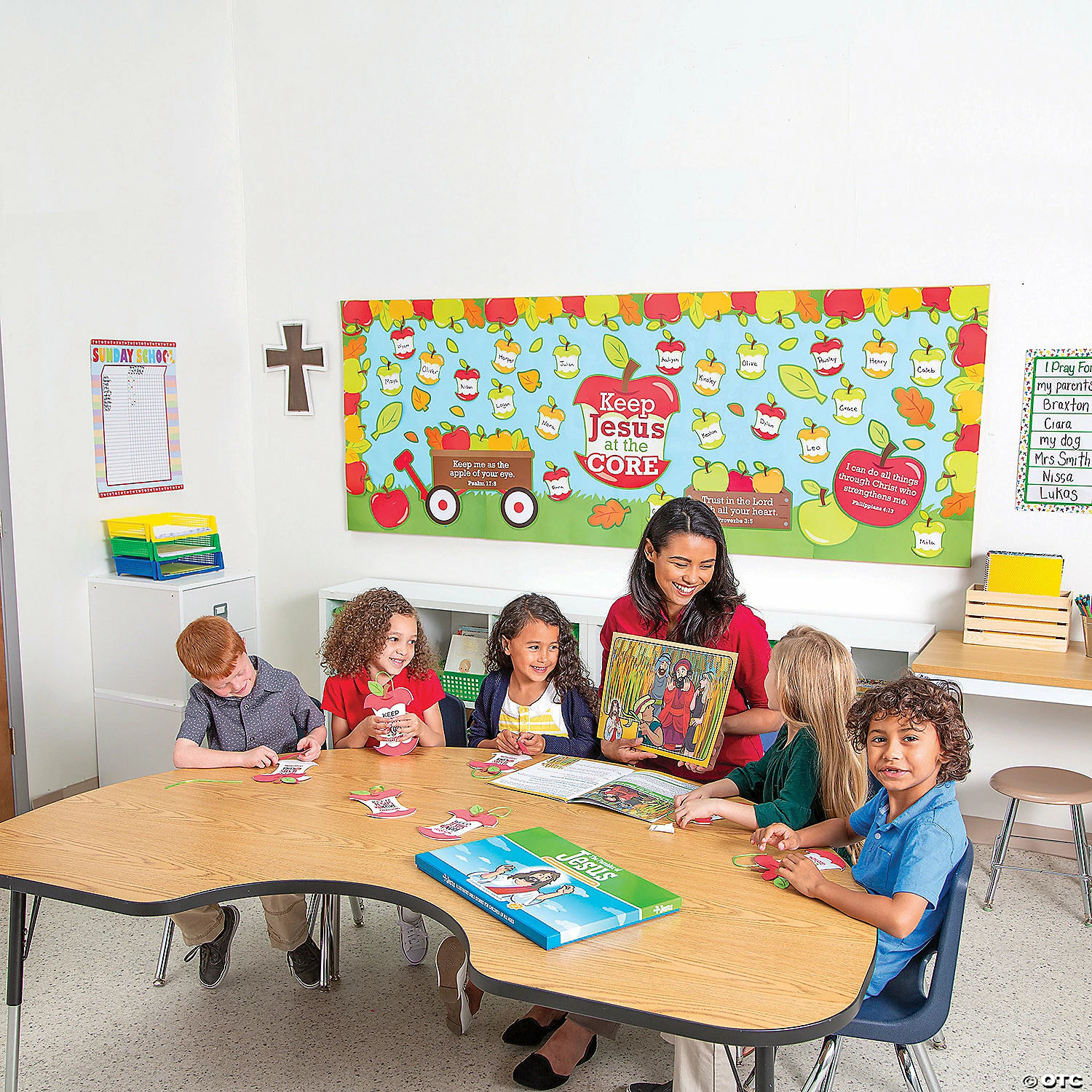 Top 10 π Jesus is the Core Bulletin Board Set - 11 Pc. π - Image 4