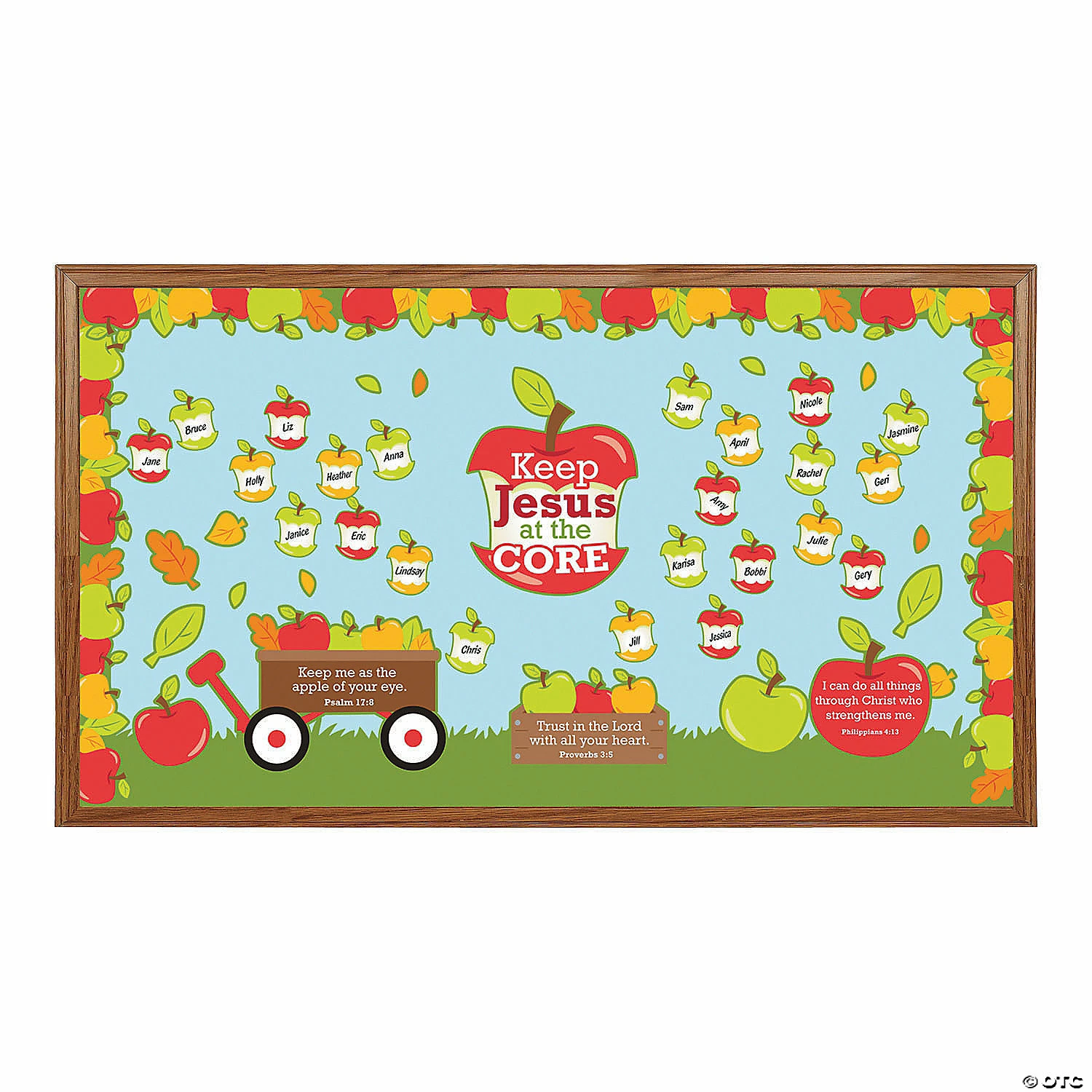 Top 10 π Jesus is the Core Bulletin Board Set - 11 Pc. π