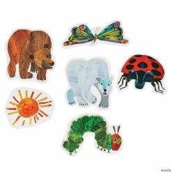 Budget ๐ Jumbo The World of Eric Carleโข Cutouts - 6 Pc. ๐