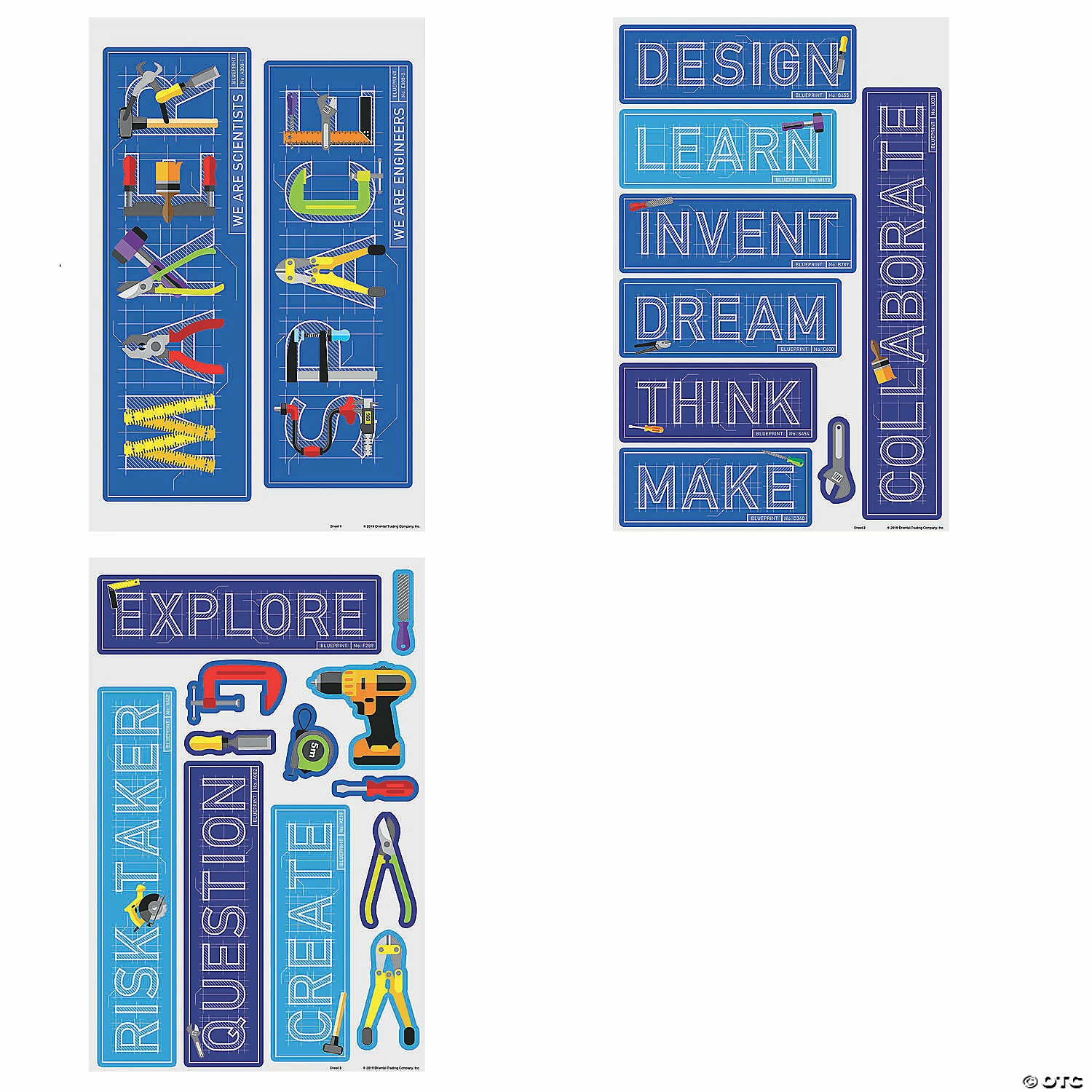 Coupon π Maker Space Mini Bulletin Board Set - 22 Pc. β¨ - Image 2