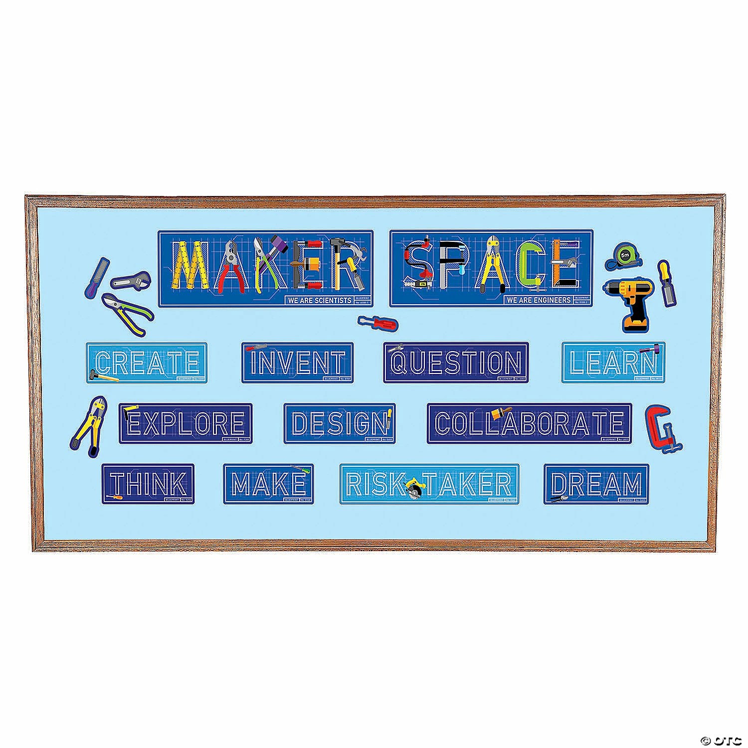 Coupon π Maker Space Mini Bulletin Board Set - 22 Pc. β¨