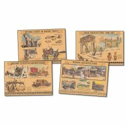 Best Pirce ✔️ Mark Twain Media Greek and Roman Civilization Chart Set 🛒