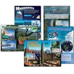 Cheap ✨ Mark Twain Media Science Extreme Climates and Weather Chart Set 🤩