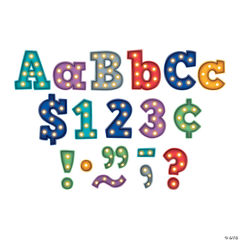 Discount π Marquee Bulletin Board Letters - 230 Pc. π§¨