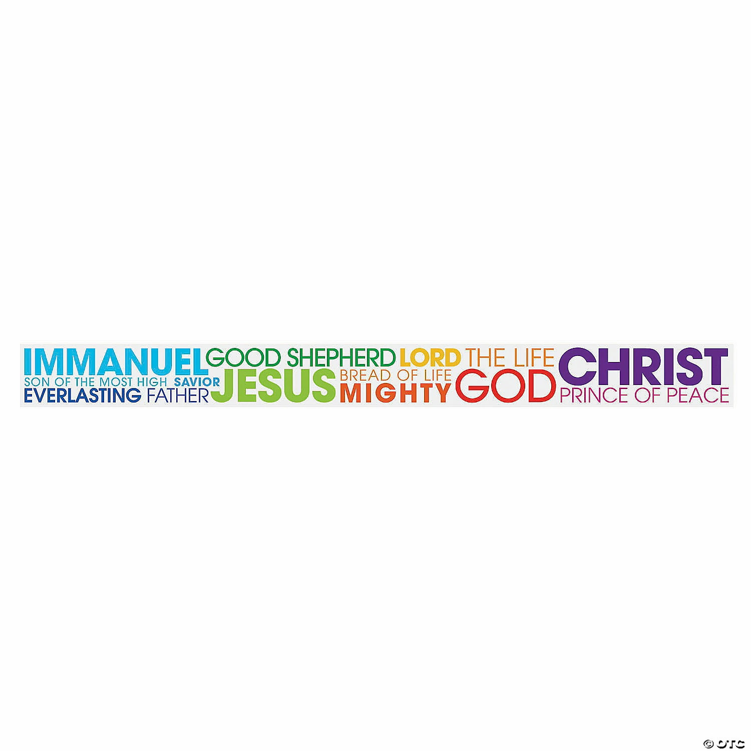 Wholesale ๐ Names of Jesus Bulletin Board Border - 12 Pc. ๐ - Image 2