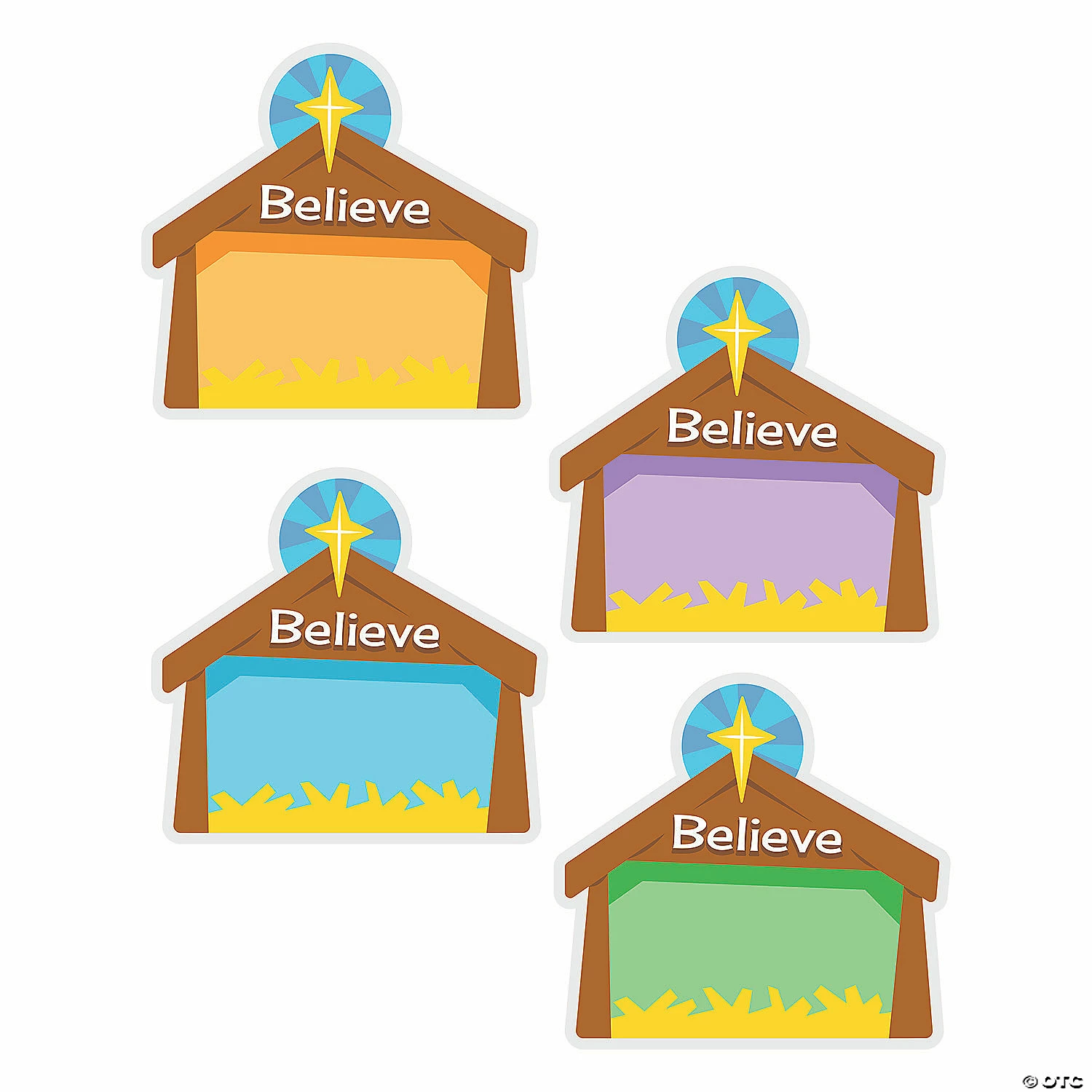 Brand new โ๏ธ Nativity Bulletin Board Cutouts - 48 Pc. ๐