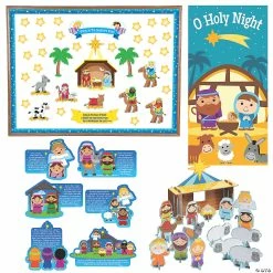 Hot Sale ๐ Nativity Classroom Decorating KIt - 9 Pc. ๐