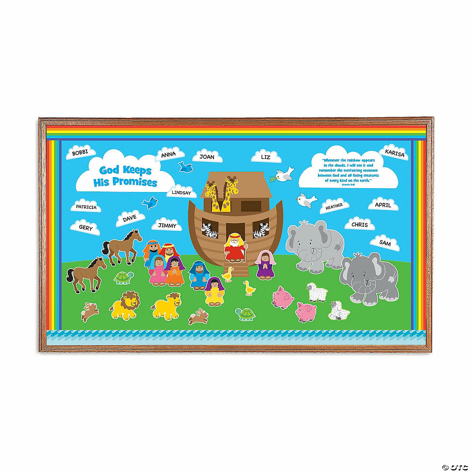 Best Sale ๐ Noah's Ark Bulletin Board Set - 91 Pc. โจ