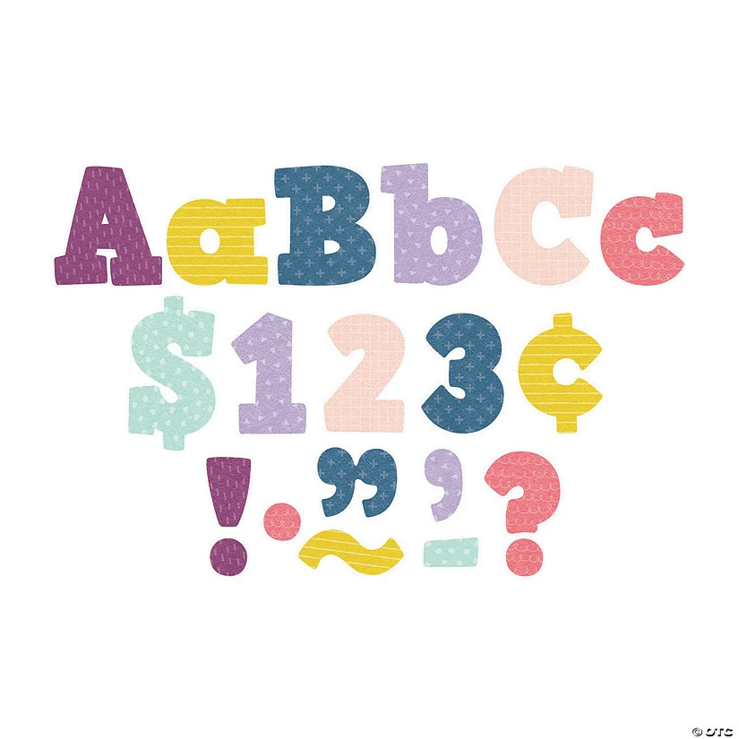 Budget ๐ Oh Happy Day Bold Block Letters Combo Pack - 230 Pc. โค๏ธ