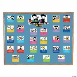 Discount 🧨 Reading Comprehension & Skills Mini Bulletin Board Set - 29 Pc. 🎉