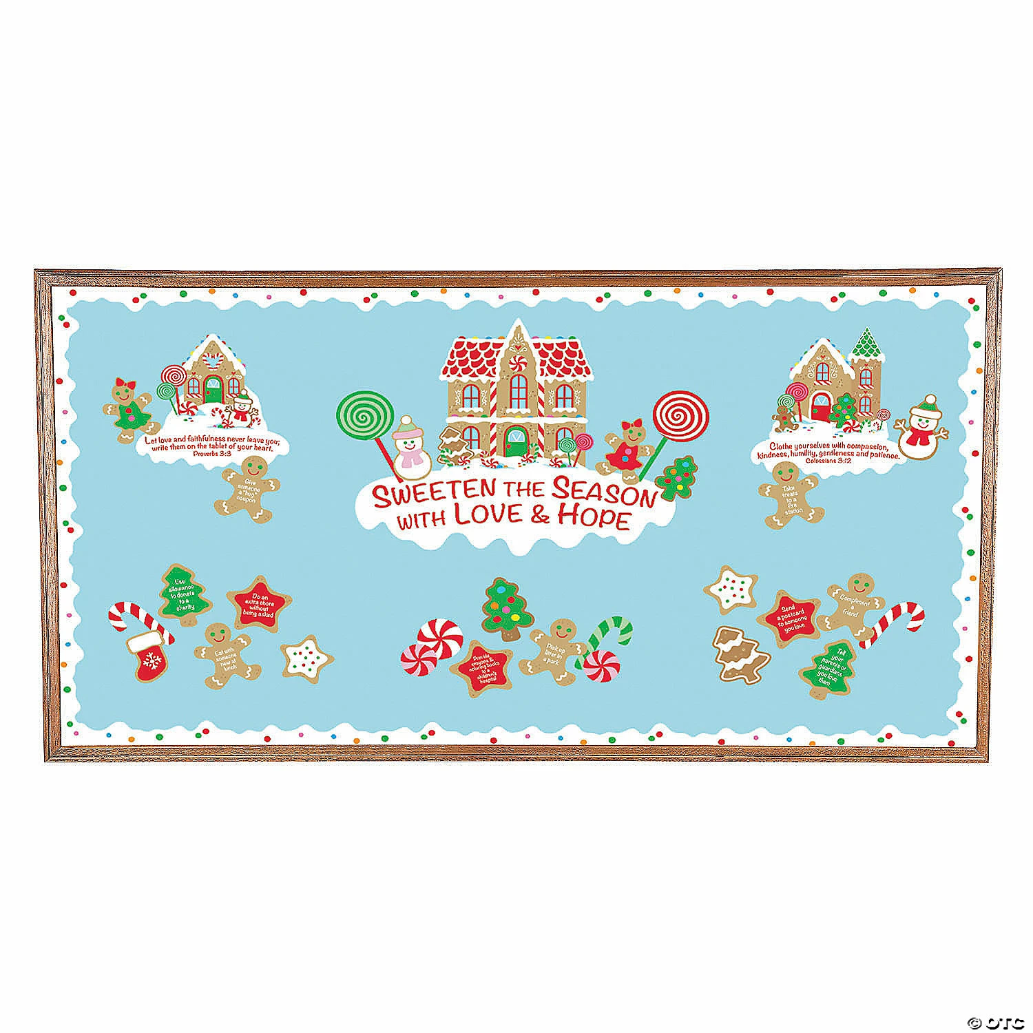 Best Sale ๐ Religious Gingerbread Bulletin Board Set ๐ฏ