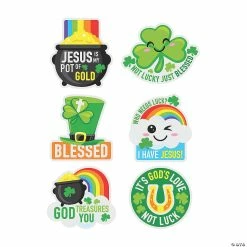 Promo 🥰 Religious St. Patrick’s Day Cutouts – 6 Pc. 🧨