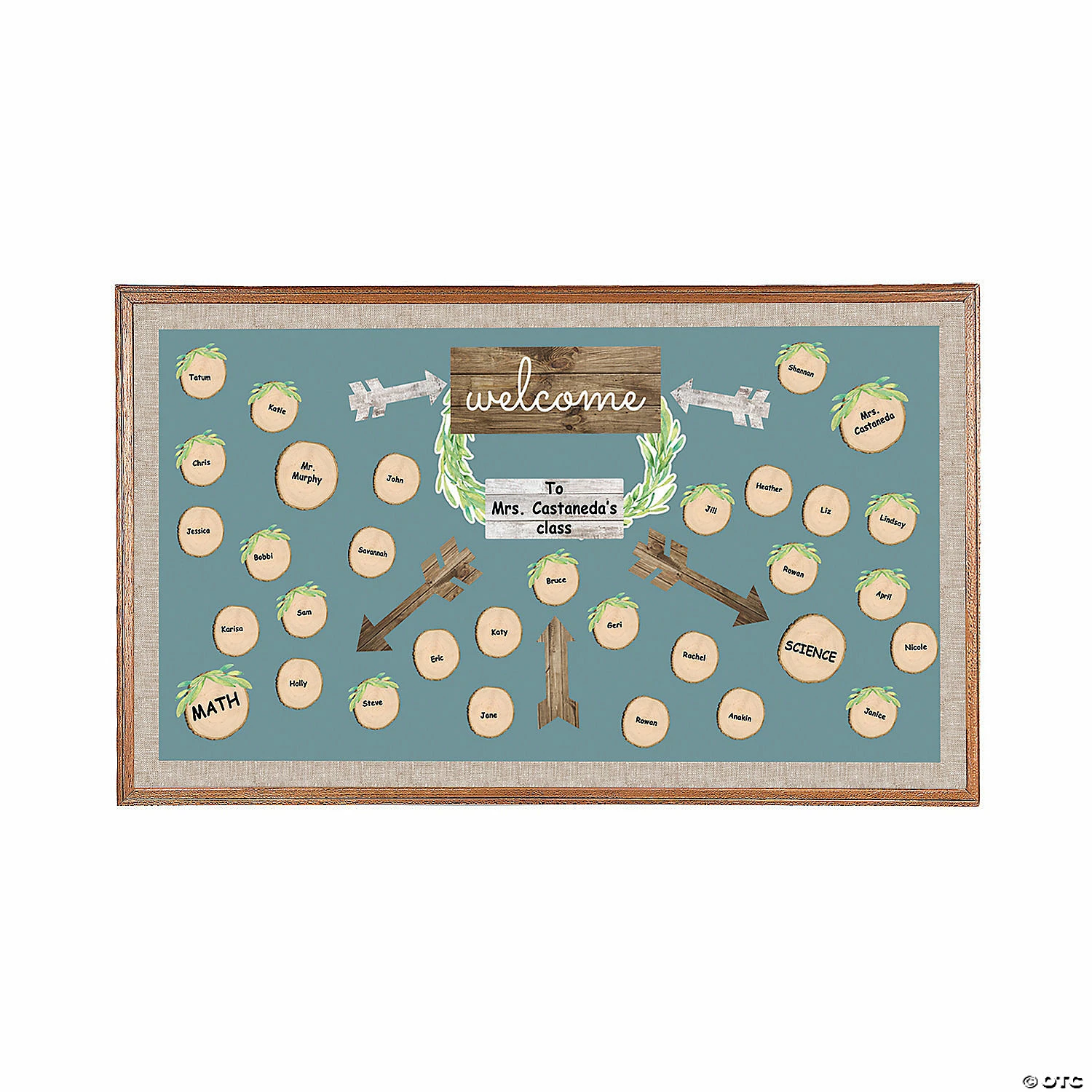 Best Pirce 💯 Rustic Classroom Bulletin Board Set - 64 Pc. ⭐