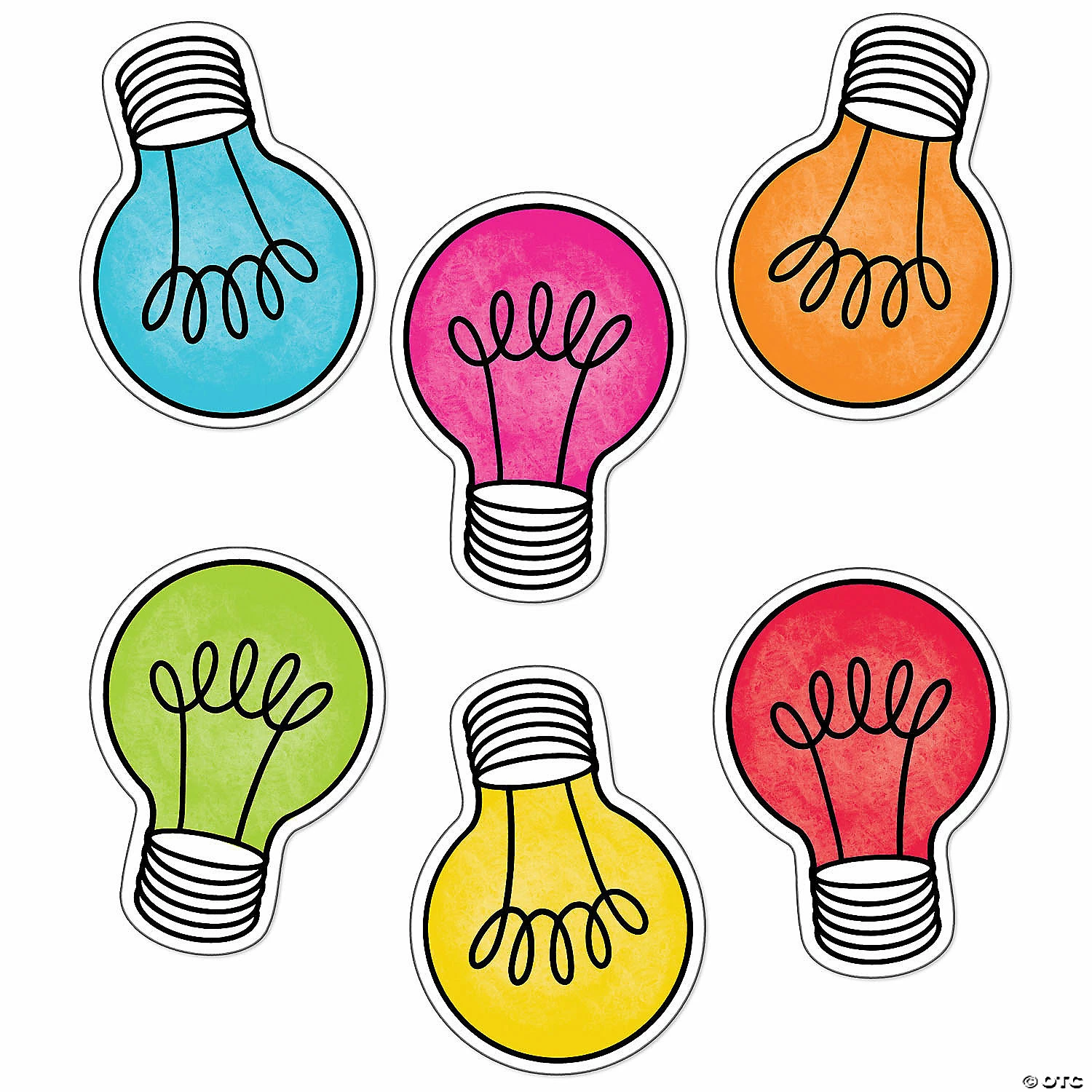 Best Sale ๐ Schoolgirl Style Light Bulb Moments Colorful Light Bulbs Cut-Outs, 36 Per Pack, 3 Packs ๐คฉ - Image 2