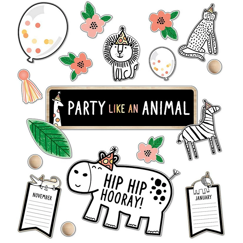 Promo π Schoolgirl Style Simply Safari π₯³ Birthday Bulletin Board Set π₯