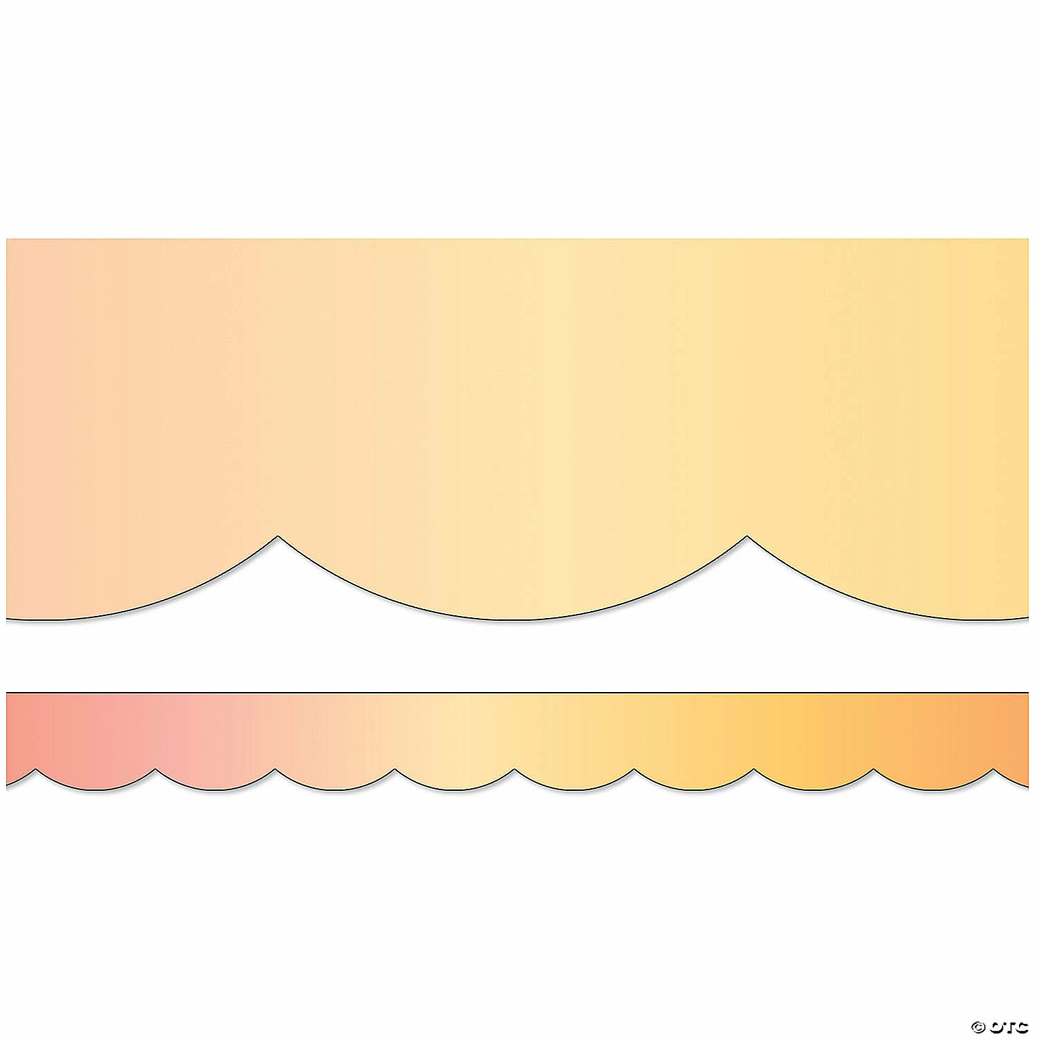 Cheapest 🧨 Schoolgirl Style Simply Safari Safari Sunset Scalloped Border, 39 Feet Per Pack, 3 Packs ✨ - Image 2