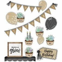 Best deal 🧨 Schoolgirl Style Simply Stylish 🎂 Birthday Bulletin Board Set ⭐