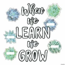 Discount 😉 Schoolgirl Style™ Simply Stylish Learn & Grow Bulletin Board Set - 50 Pc. ❤️