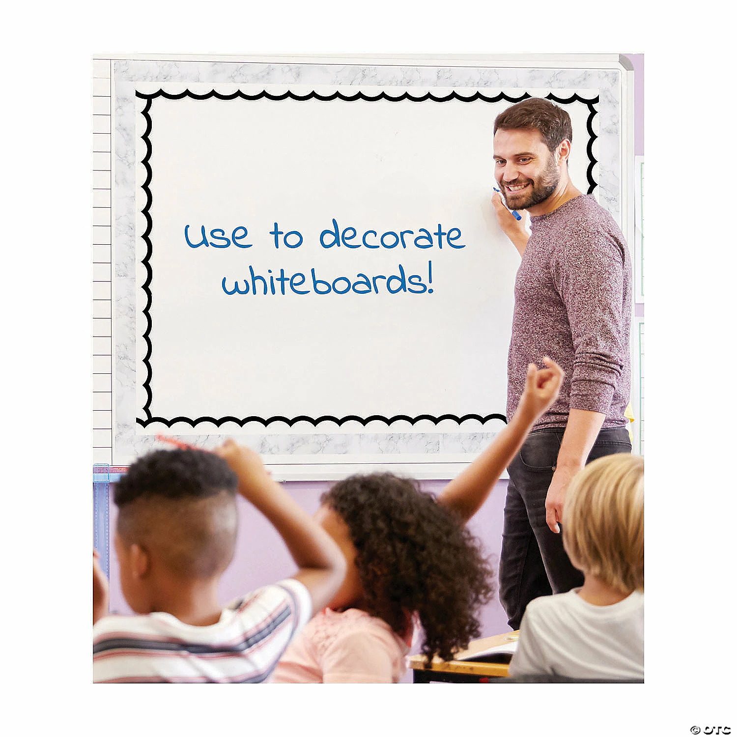 Coupon ๐ Simply Boho Marble Straight Bulletin Board Borders - 12 Pc. โ - Image 3