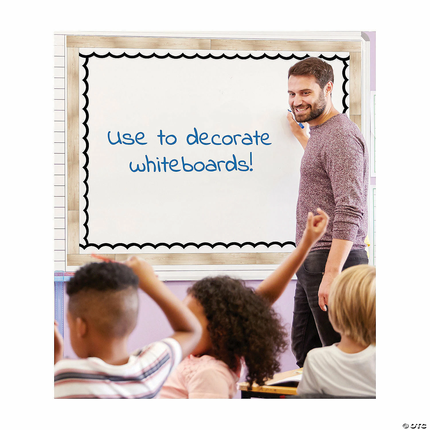 Flash Sale ๐ฅฐ Simply Boho Wood Straight Bulletin Board Borders - 12 Pc. ๐ - Image 3