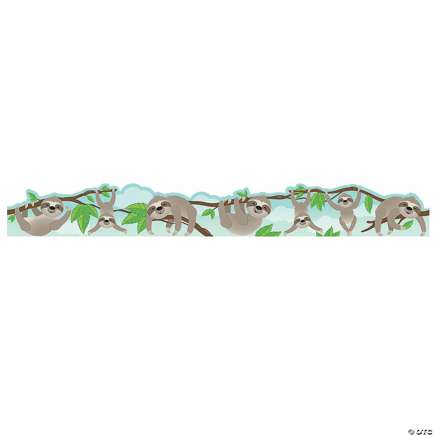 Promo ๐งจ Sloth Bulletin Board Borders - 12 Pc. ๐งจ - Image 2