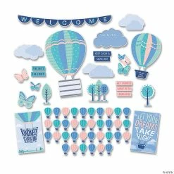 New 😀 Soaring High Bulletin Board Set - 57 Pc. 🛒
