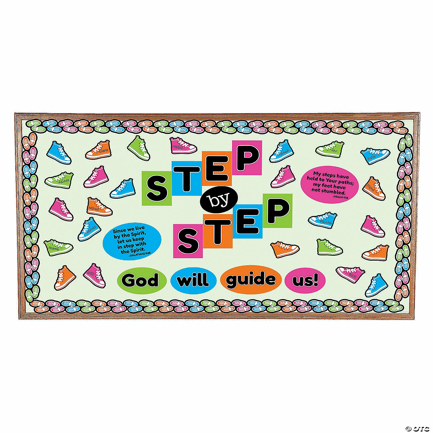 Wholesale ๐งจ Step by Step Religious Bulletin Board Set - 59 Pc. ๐ฅฐ
