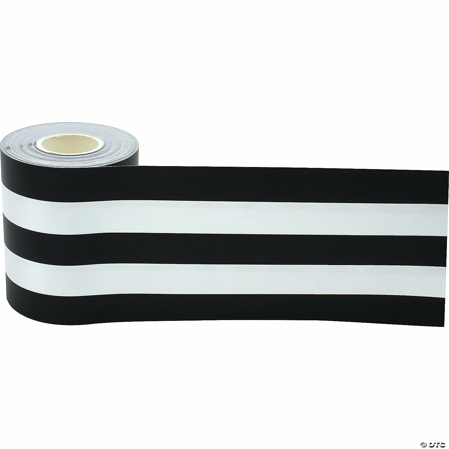 Top 10 π Teacher Created Resources Black & White Stripes Straight Rolled Border Trim, 50 Feet Per Roll, Pack of 3 π - Image 2