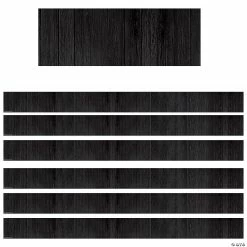 Best Pirce ๐งจ Teacher Created Resources Black Wood Straight Border Trim, 35 Feet, 6 Packs ๐ฅฐ