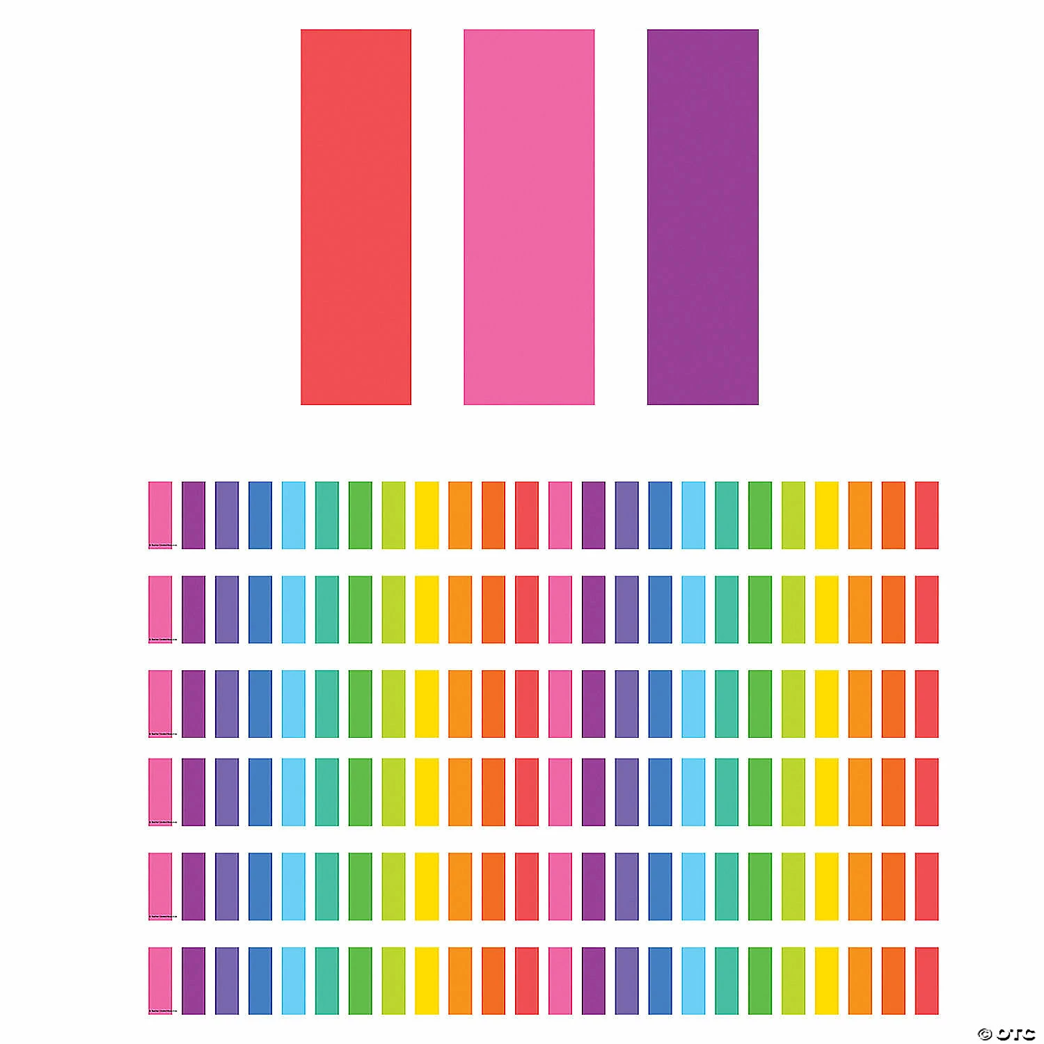 Coupon 🥰 Teacher Created Resources Colorful Stripes Straight Border Trim, 35 Feet Per Pack, 6 Packs ✨