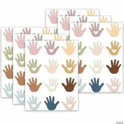 Flash Sale 😍 Teacher Created Resources Everyone is Welcome Helping Hands Mini Accents, 36 Per Pack, 6 Packs ❤️