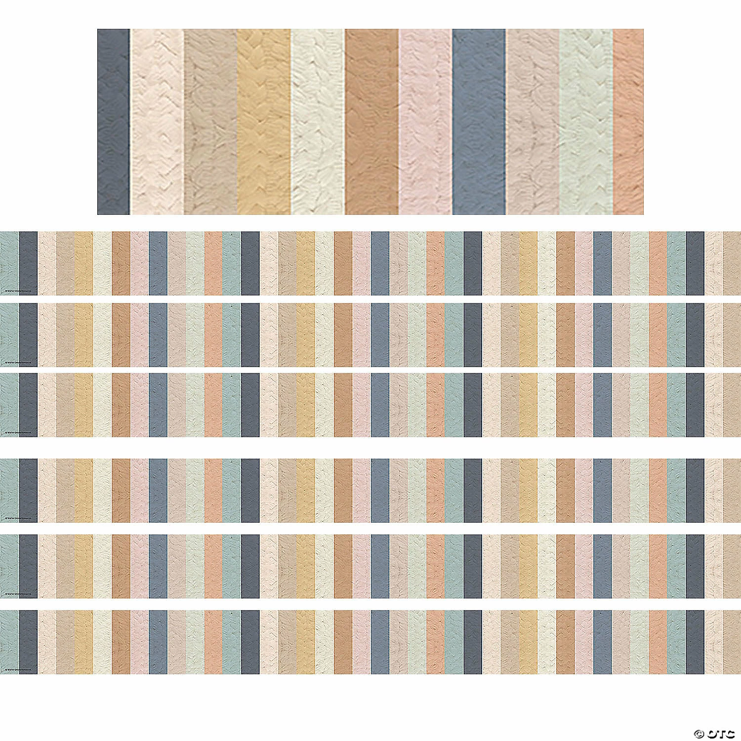 Buy ๐ Teacher Created Resources Everyone is Welcome Stripes Straight Border Trim, 35 Feet Per Pack, 6 Packs ๐