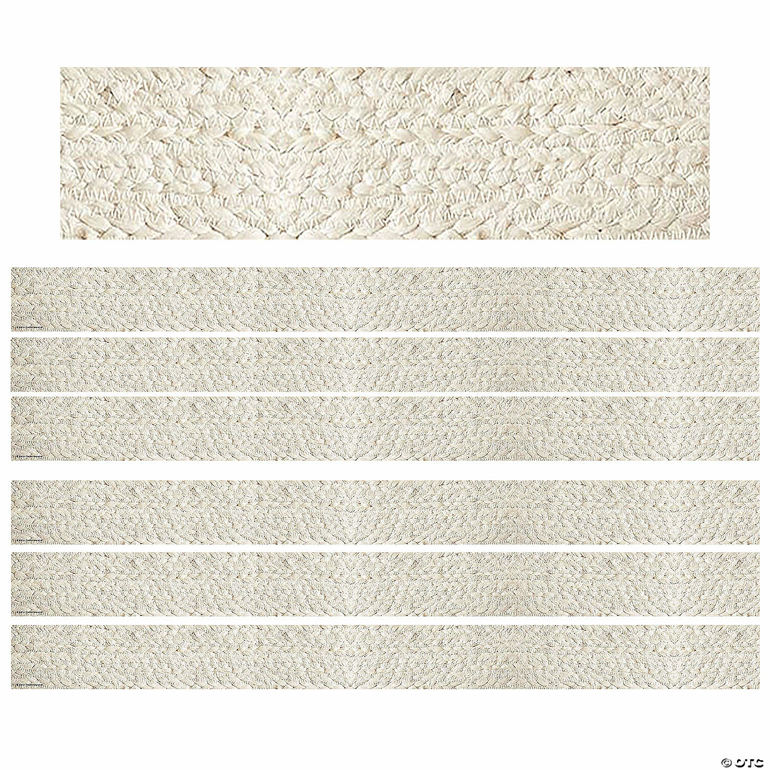 Budget ✔️ Teacher Created Resources Everyone is Welcome Woven Straight Border Trim, 35 Feet Per Pack, 6 Packs ✔️