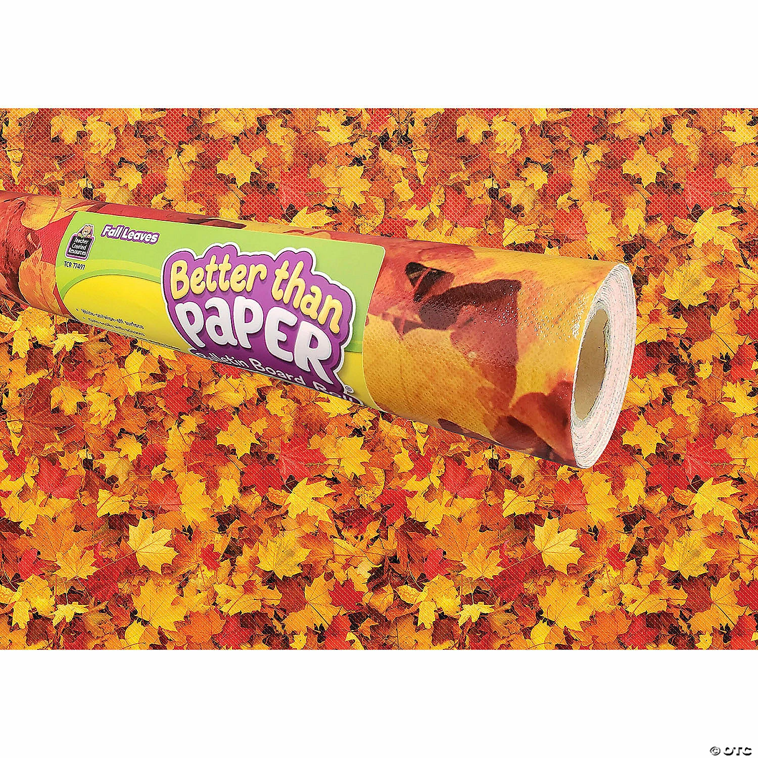 Cheap β Teacher Created Resources Fall Leaves Better Than Paper Bulletin Board Roll, 4' x 12', Pack of 4 β€οΈ - Image 2