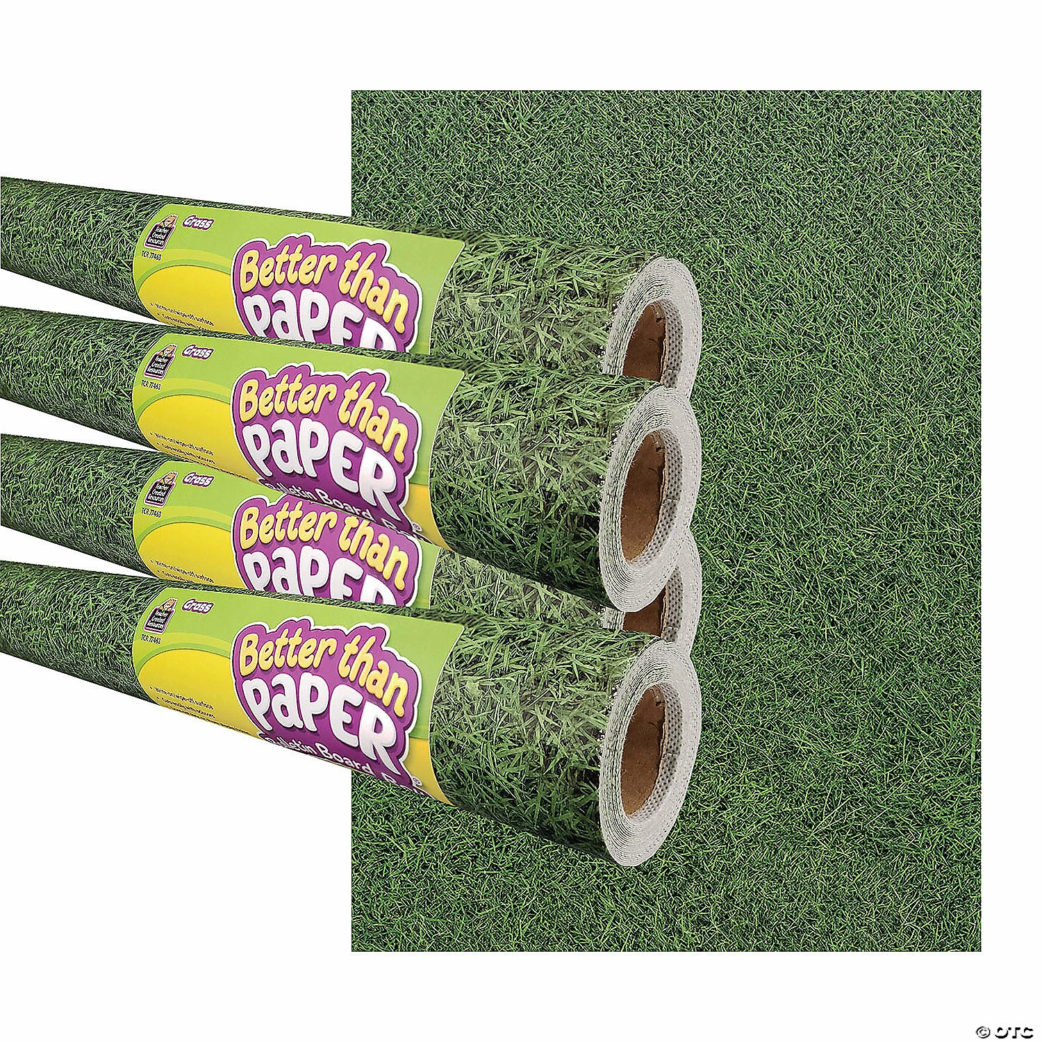 Buy 😀 Teacher Created Resources Grass Better Than Paper Bulletin Board Roll, 4' x 12', Pack of 4 ✔️
