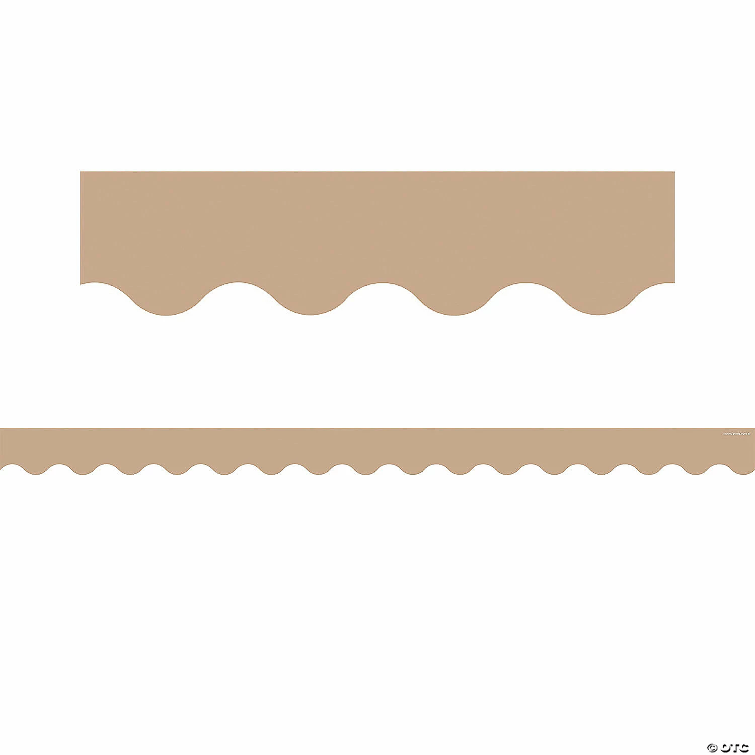 Best Pirce ๐ Teacher Created Resources Light Brown Scalloped Border Trim, 35 Feet Per Pack, 6 Packs ๐ - Image 2