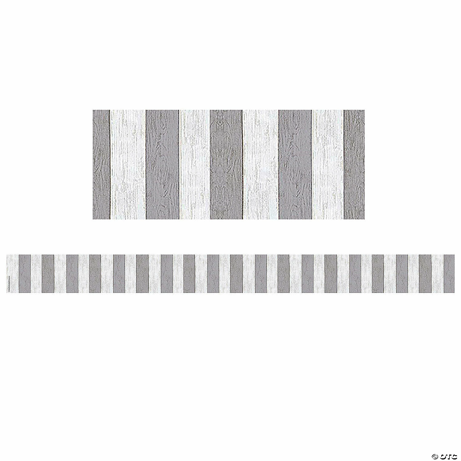 Best deal ๐ Teacher Created Resources Modern Farmhouse Gray Stripes Straight Border Trim, 35 Feet, 6 Packs ๐ - Image 2