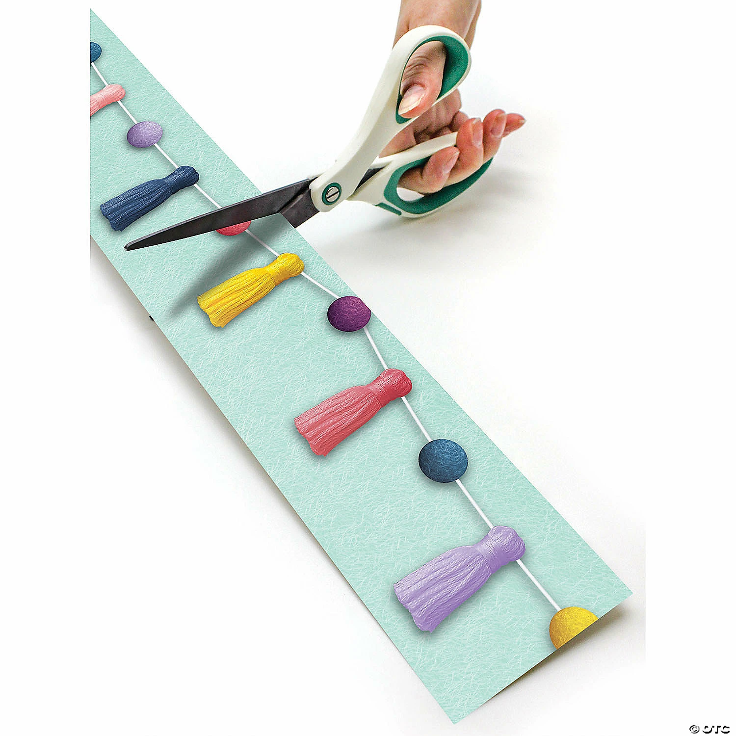 Best reviews of π Teacher Created Resources Oh Happy Day Pom-Poms and Tassels Straight Rolled Border Trim, 50 Feet Per Roll, Pack of 3 π― - Image 3