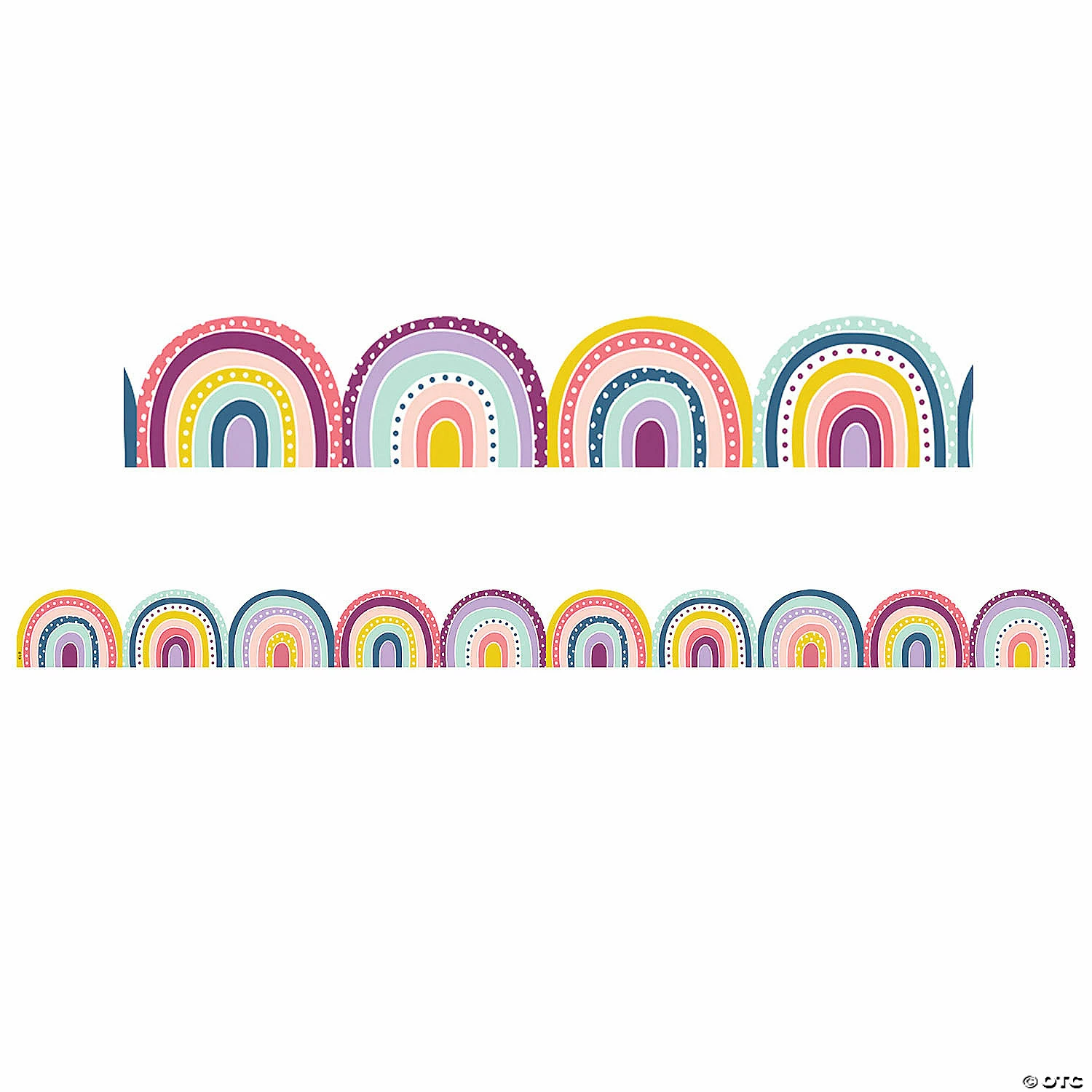 Coupon 🧨 Teacher Created Resources Oh Happy Day Rainbows Die-Cut Border Trim, 35 Feet, 6 Packs 🤩 - Image 2