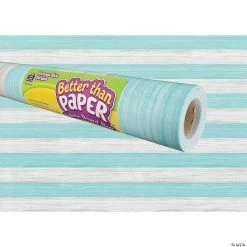 Budget 🛒 Teacher Created Resources Vintage Blue Stripes Better Than Paper Bulletin Board Roll, 4' x 12', Pack of 4 😍