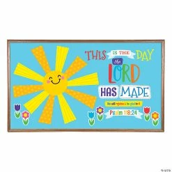 Best Sale ✨ The Day the Lord Has Made Bulletin Board Set - 40 Pc. 🥰
