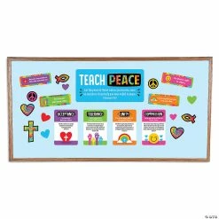 Best reviews of ⭐ Tie-Dye Teach Peace Classroom Decorating Kit- 3 Pc. 👍