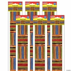 Budget 🌟 TREND Kente Cloth Bolder Borders, 35.75' Per Pack, 6 Packs 🎉