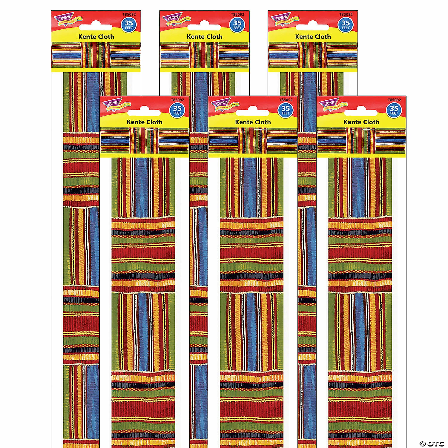 Budget ๐ TREND Kente Cloth Bolder Borders, 35.75' Per Pack, 6 Packs ๐