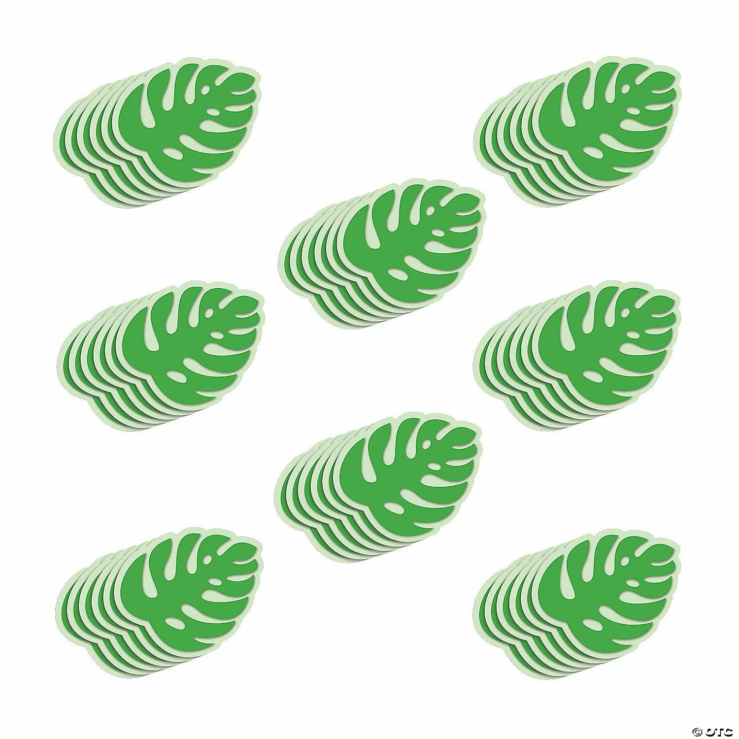 Flash Sale ๐ Tropical Leaves Bulletin Board Cutouts - 48 Pc. ๐ - Image 2