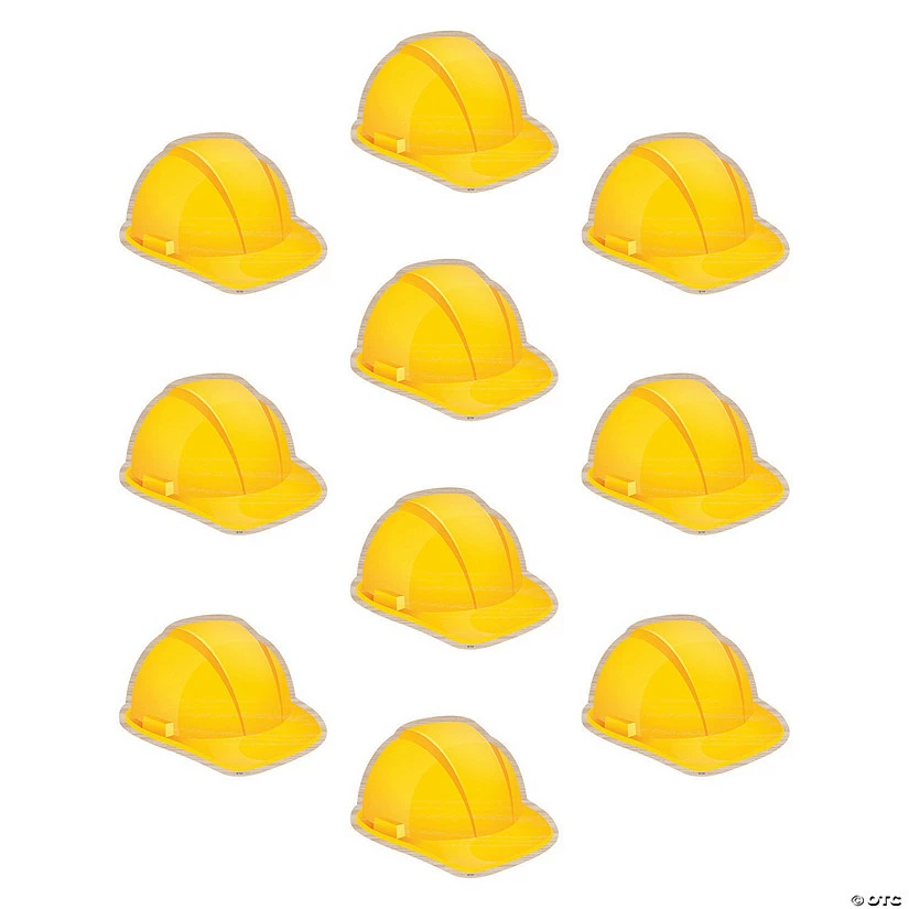 Flash Sale ๐ Under Construction Hard Hats Bulletin Board Cutouts - 30 Pc. ๐ฅ