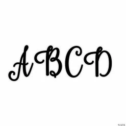 Buy 👏 Uppercase Script Bulletin Board Letters - 70 Pc. 👏