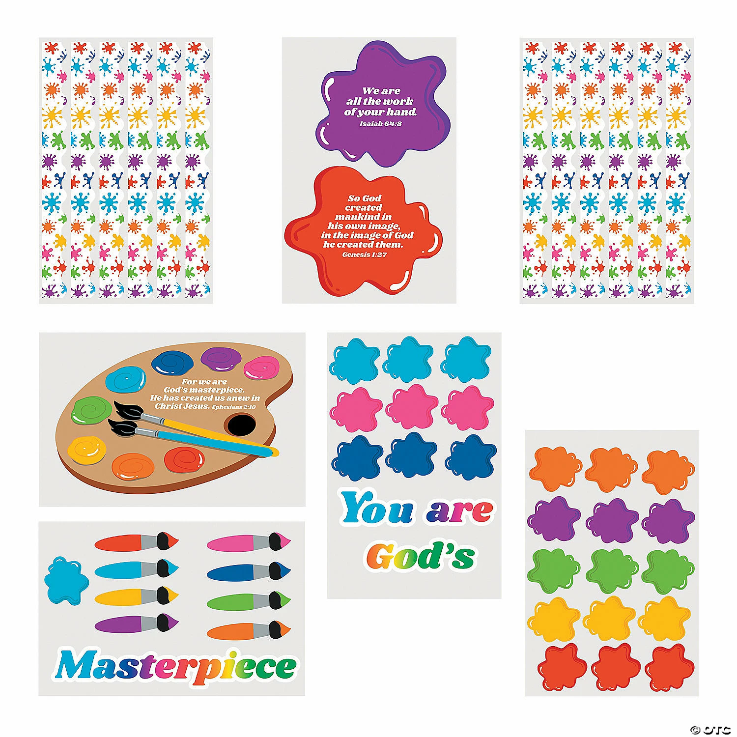 Outlet ๐ You Are Godโs Masterpiece Bulletin Board Set - 51 Pc. ๐ฅ - Image 2